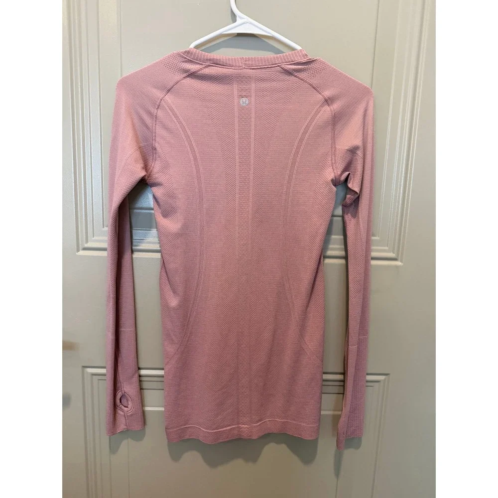 Lululemon Swiftly Tech Long Sleeve Pink Size 4
